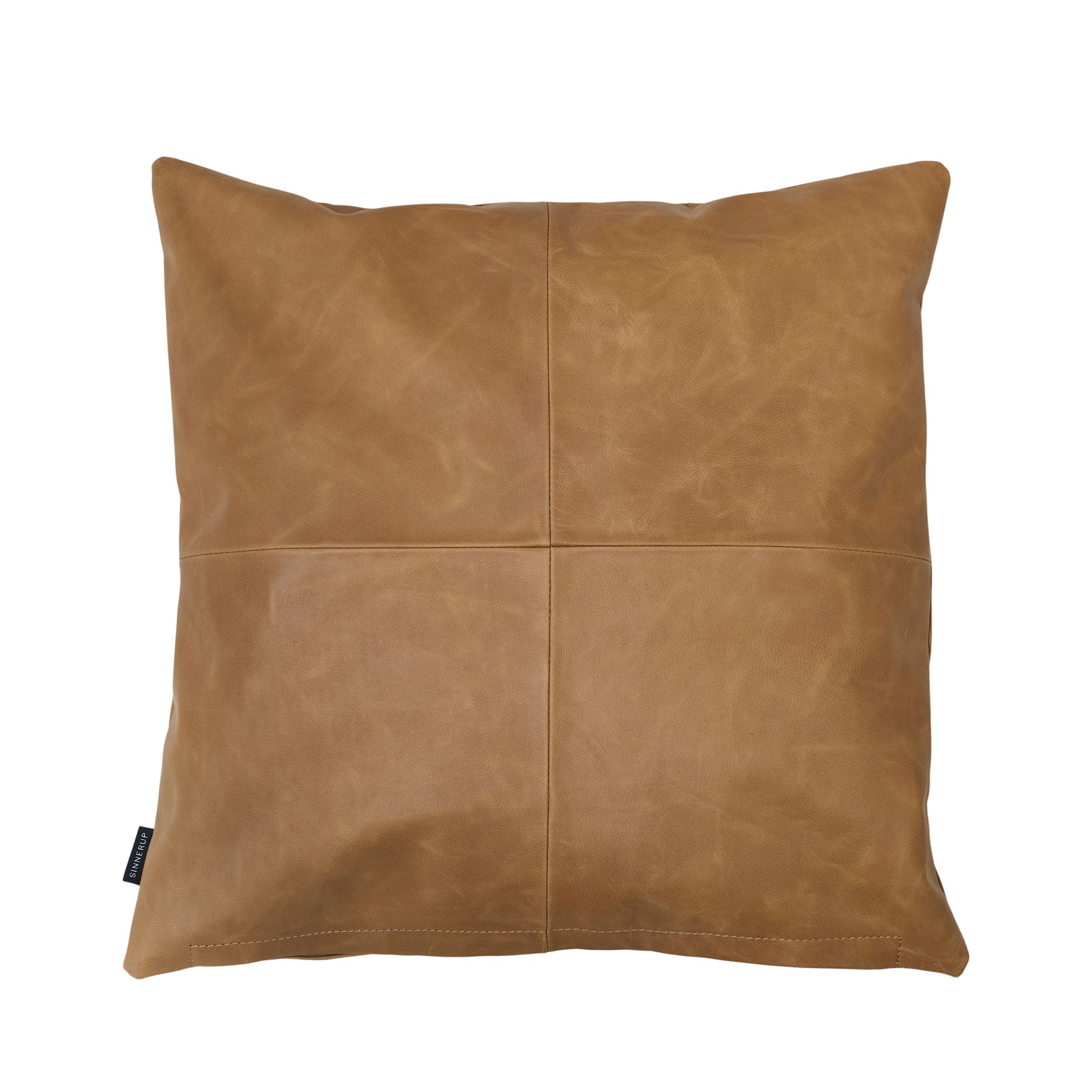 Læder pude 45x45 cm